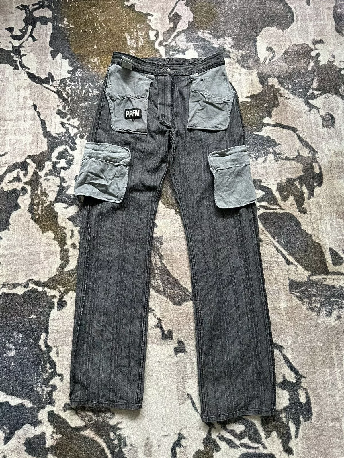 PPFM Denim 2003 PPFM twill cargo denim Black