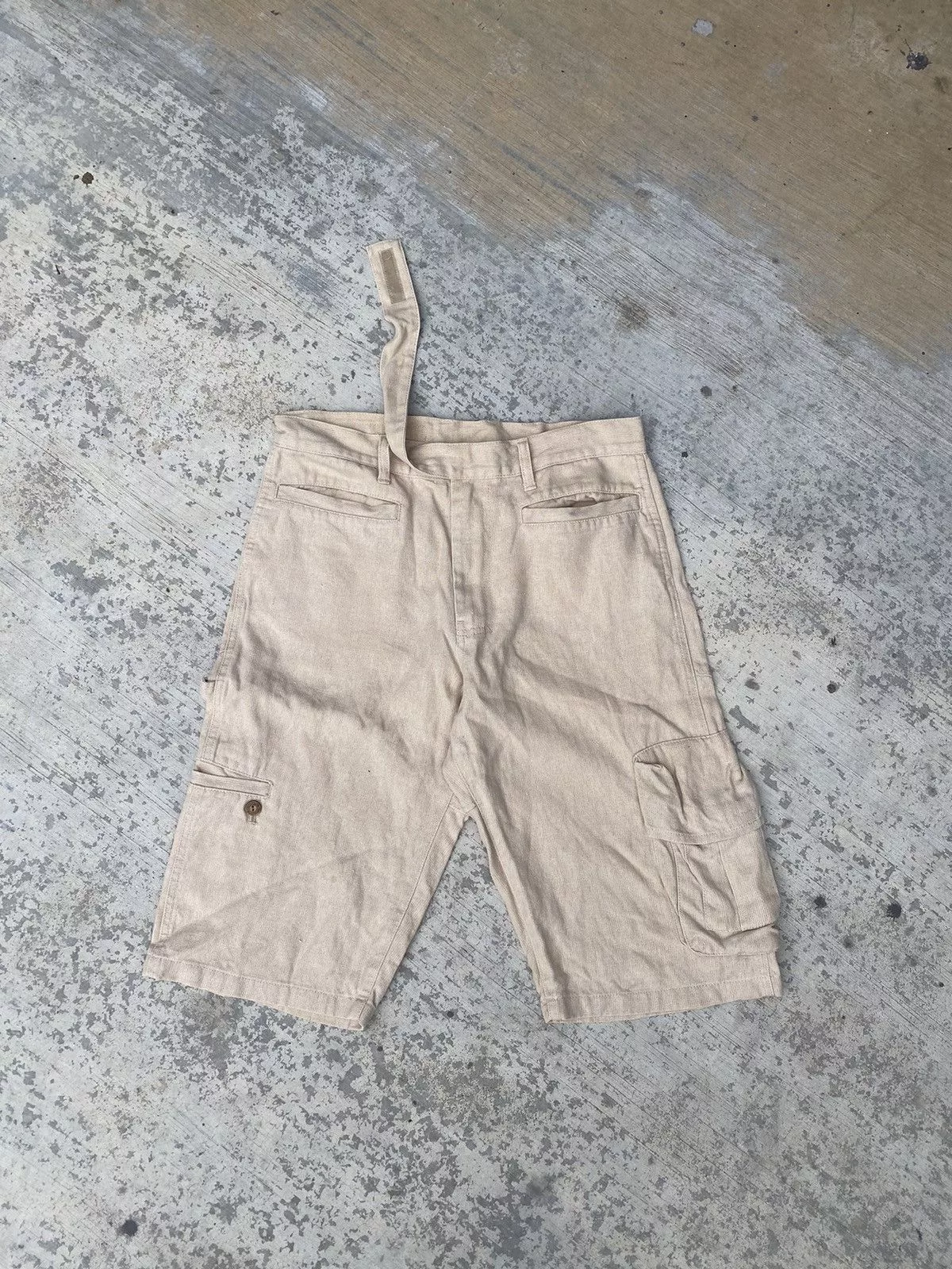 PPFM Shorts ⚡️Steals⚡️PPFM cargo shorts White Avant-Garde