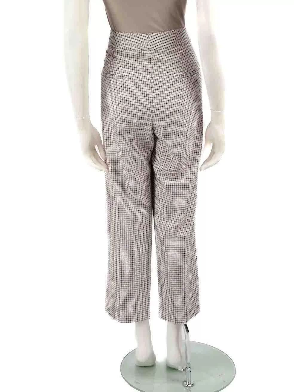 ME+EM Pants ME+EM Side Tape Check Pattern Trousers Multi