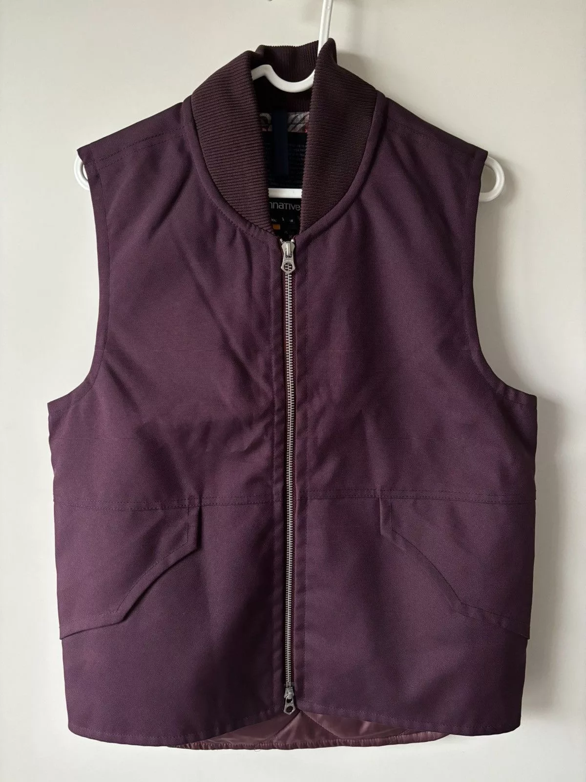 Nonnative Vests Nonnative Burgundy Bubble Vest Red