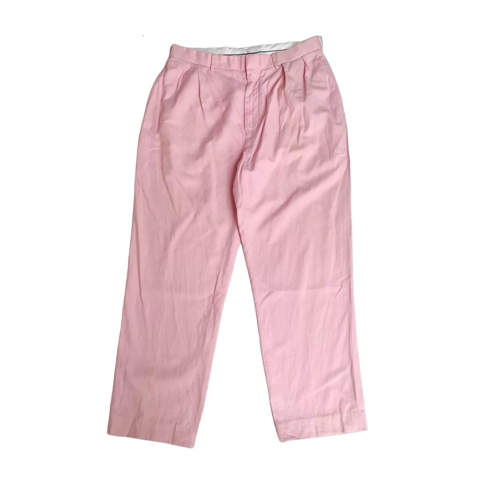 Polo Ralph Lauren Casual Pants Polo Ralph Lauren Polo Golf Ralph Lauren Linen Pant Pink Vintage