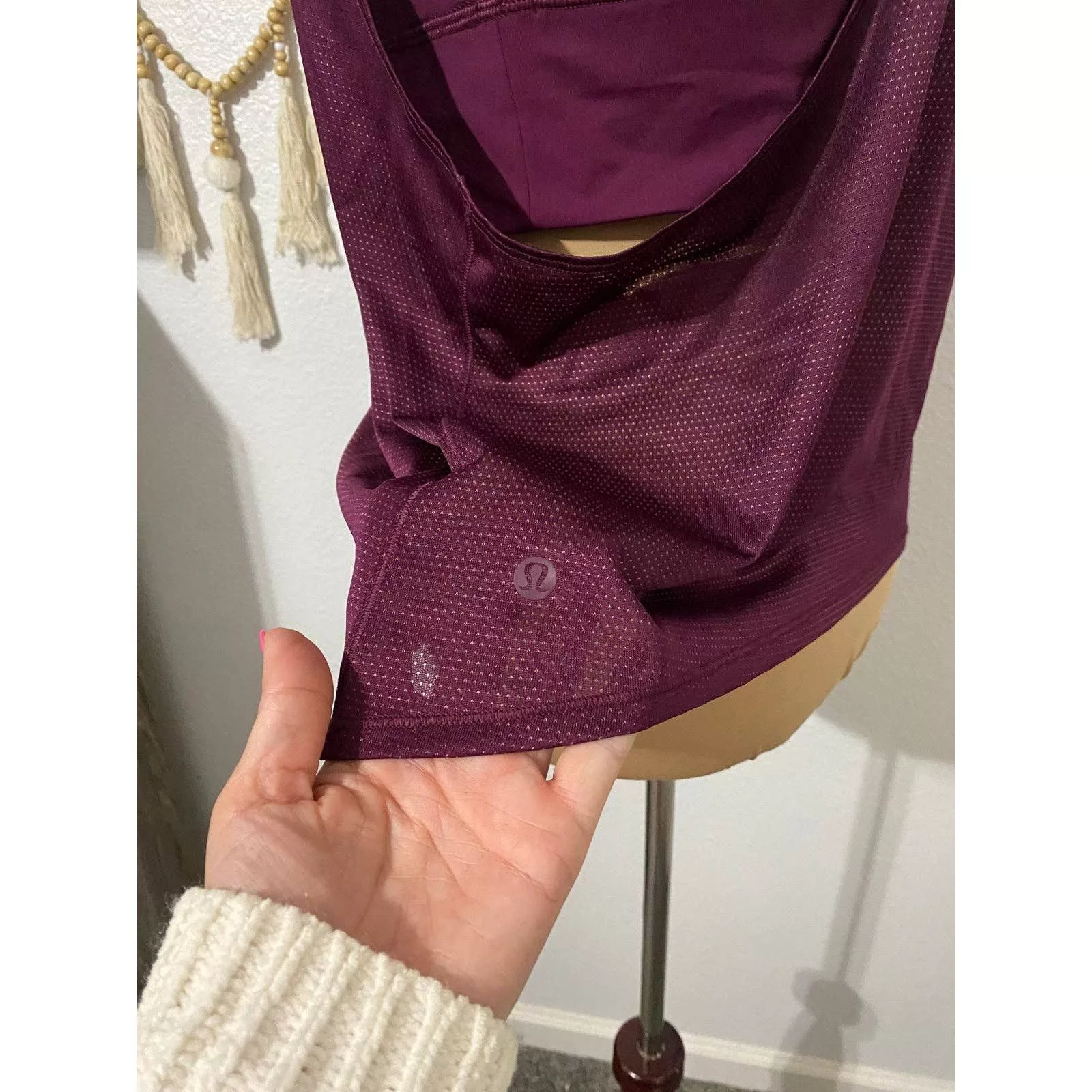 Lululemon Blouses lululemon tank top size 12 Red