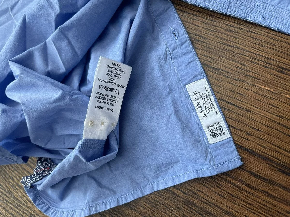 Robert Graham Shirts Button Ups Robert Graham Blue Medium shirt