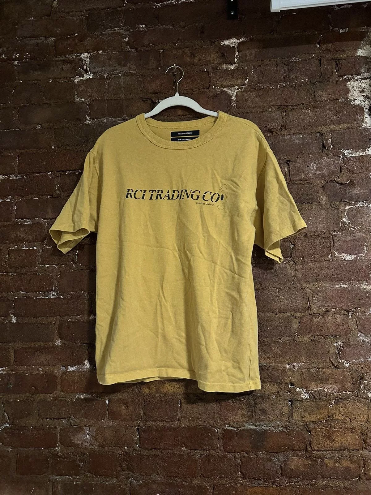 Reese Cooper Short Sleeve T Shirts Reese Cooper Tee Yellow