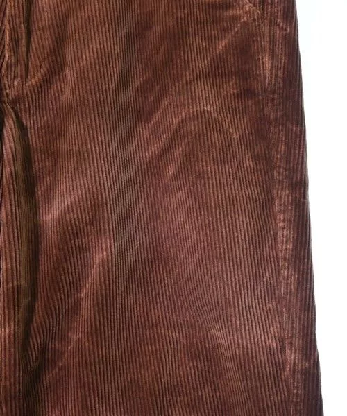 Comme des Garcons SHIRT Casual Pants Plain Slacks Cotton Brown