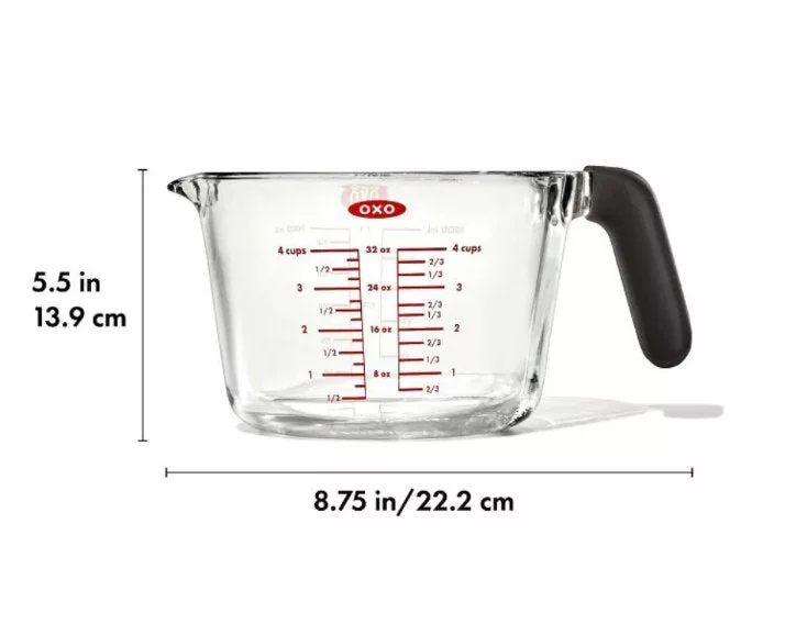 GG 4 Cup Glass Measuring Cup