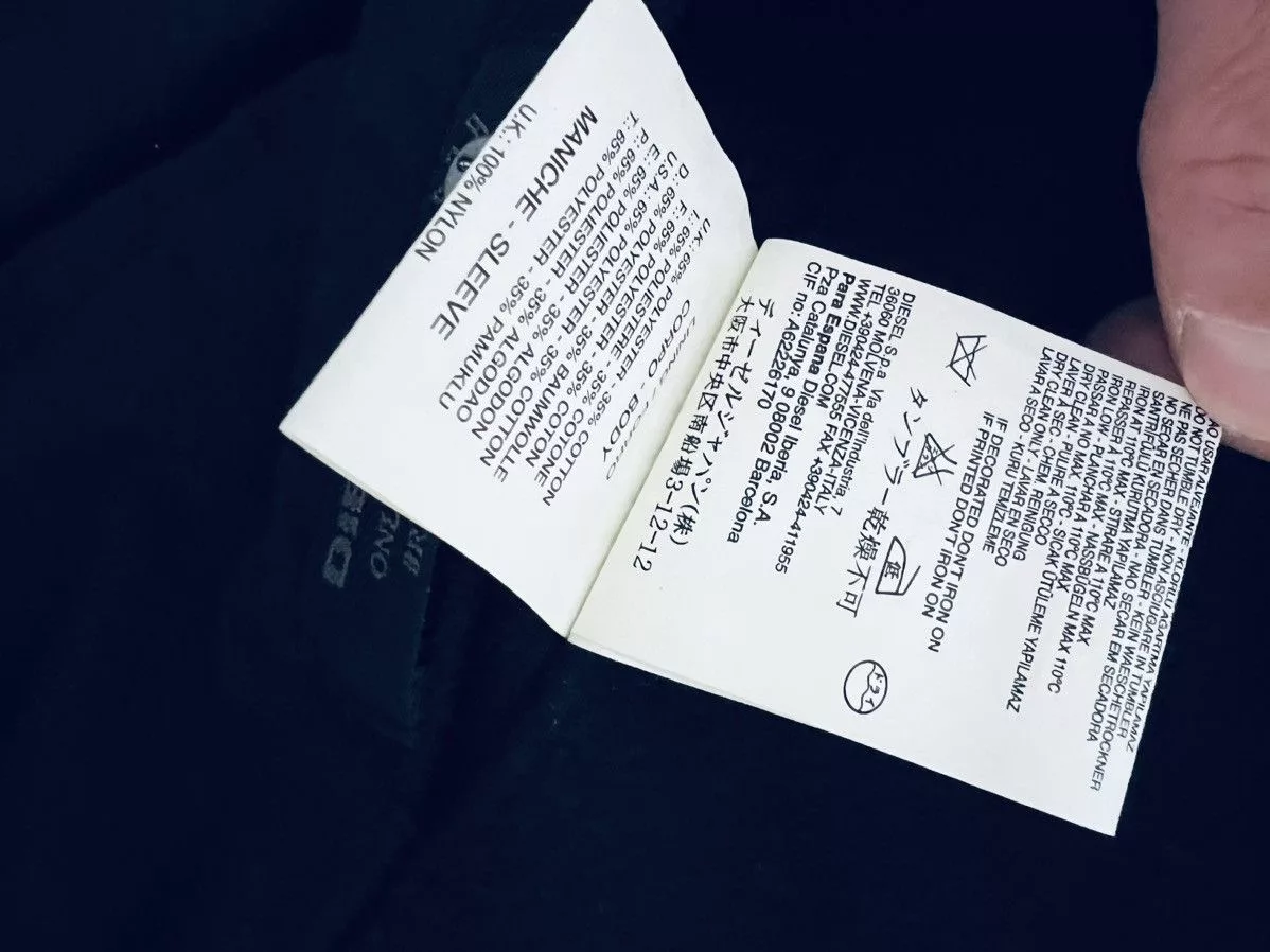 Diesel Heavy Coats Diesel black peacoat