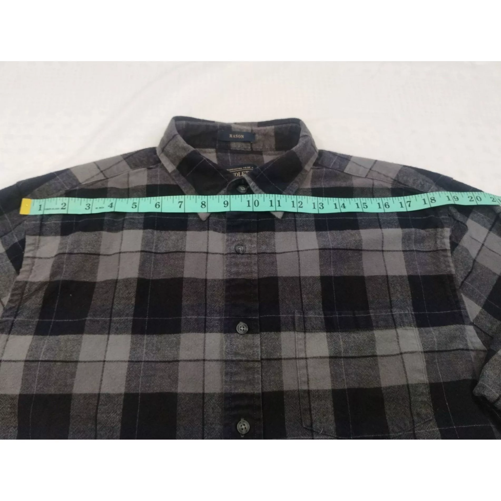Pendleton Shirts Button Ups Pendleton Men's Grey/Black Shirt/Button Up Size L SKU 3749 Gray