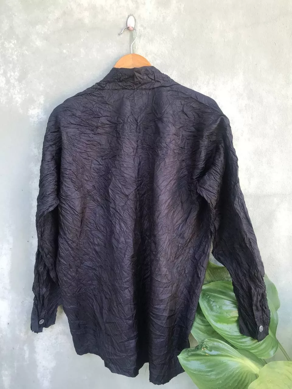 Issey Miyake Shirts Button Ups Issey Miyake button Black