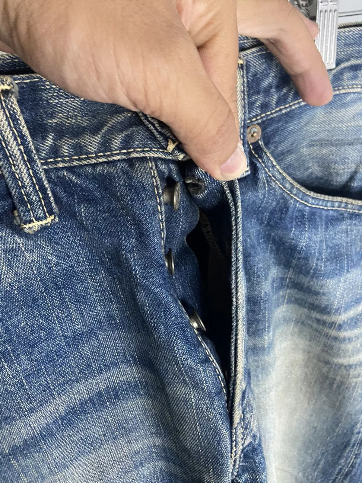 The Flat Head denim x Rare😊❤️ Blue