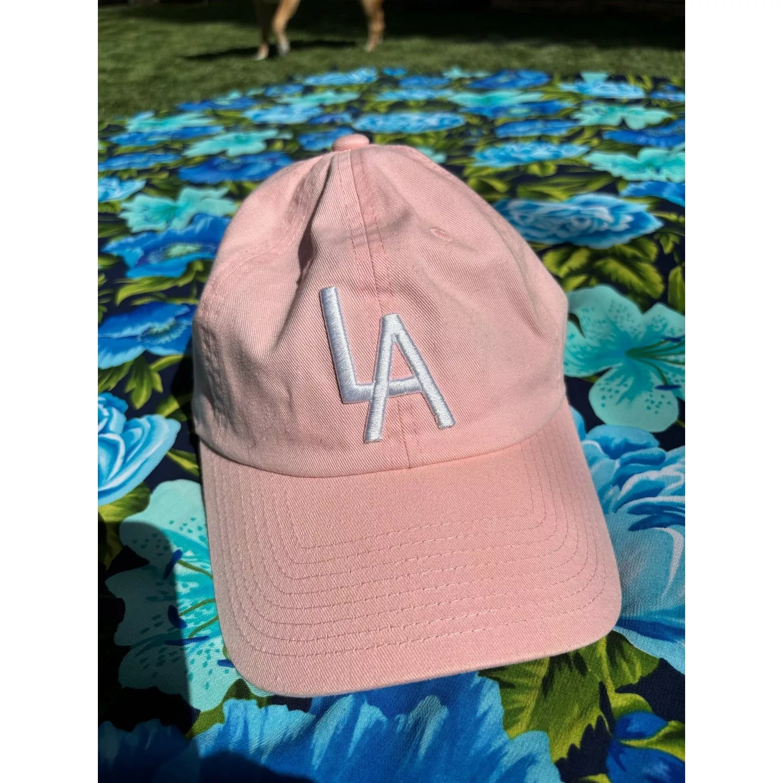 & Other Stories Hats & Other Stories Pink LA Adjustable Baseball Hat