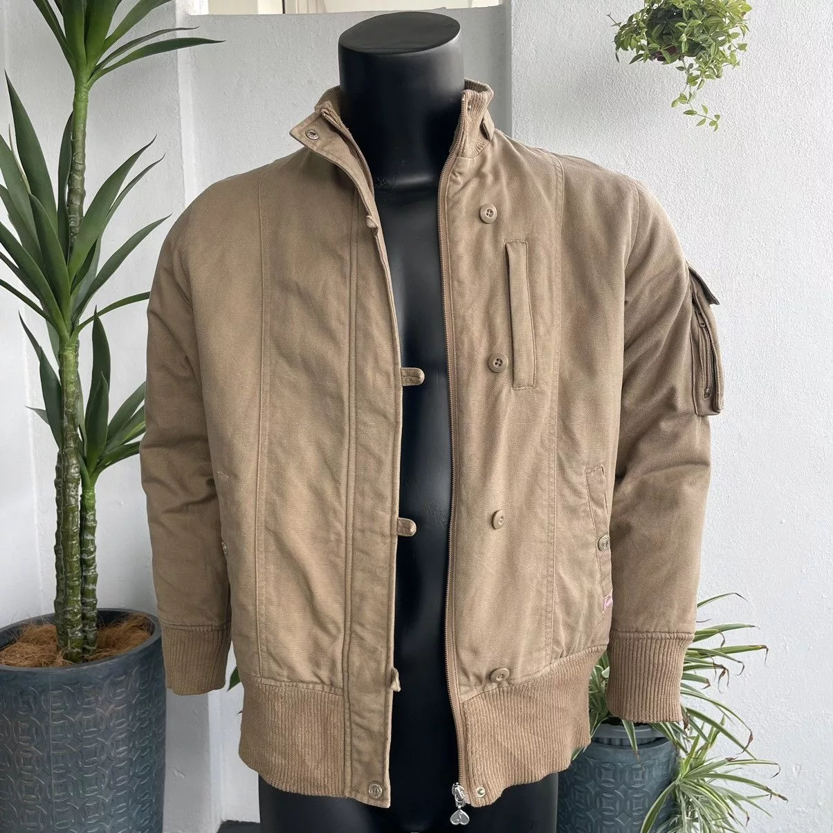 Other Bombers Other T&C Surf Design Jacket Brown