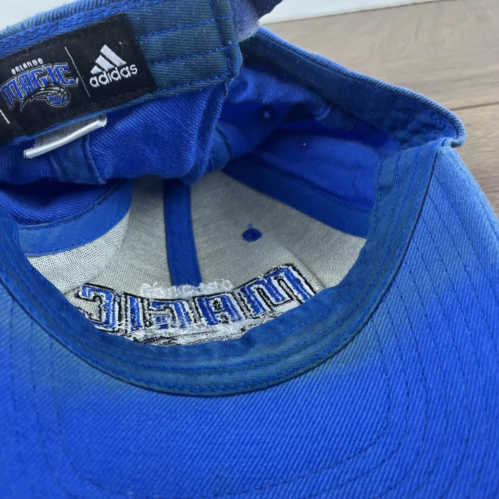 Adidas Hats Orlando Magic Hat Adidas Adjustable Hat Blue Adjustable Hat