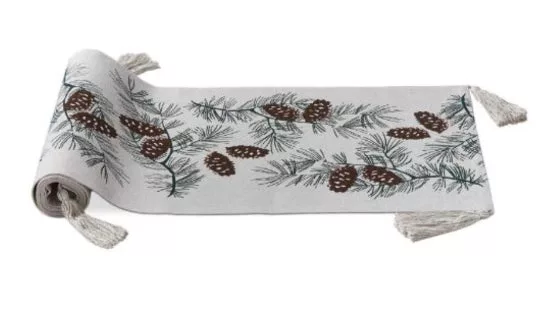 Beige Wilde Pinecone Runner