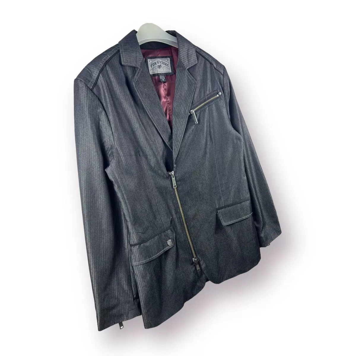 Fox Racing Heavy Coats Fox Racing 🔥 FOX DELUXE herringbone heavy jacket - M Gray