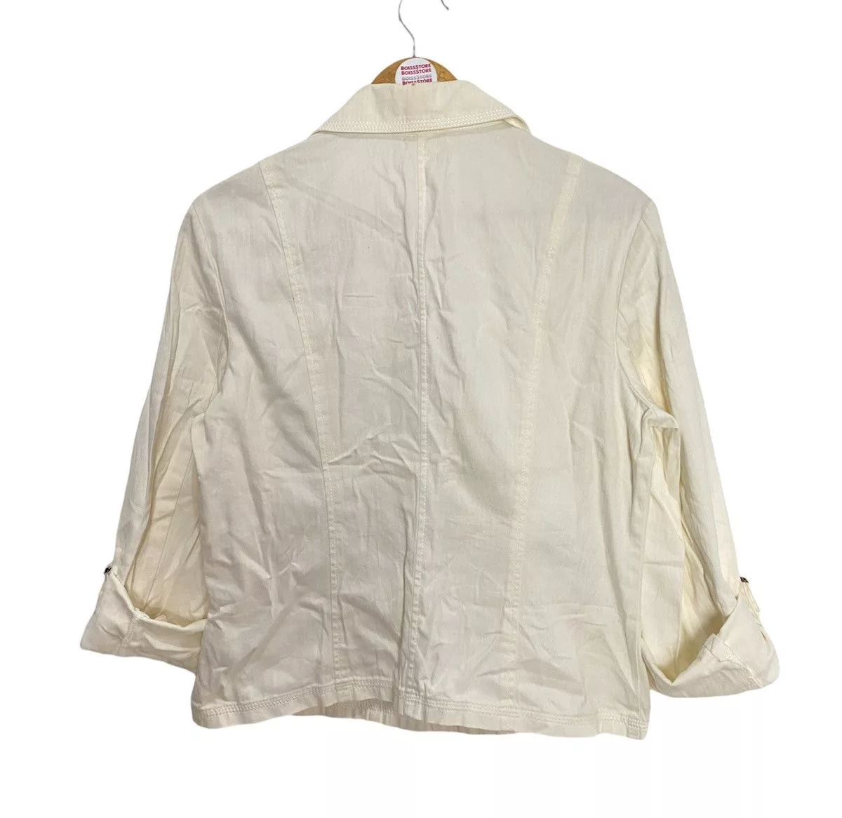 MCM Coats Mcm Legere Coat Jacket White