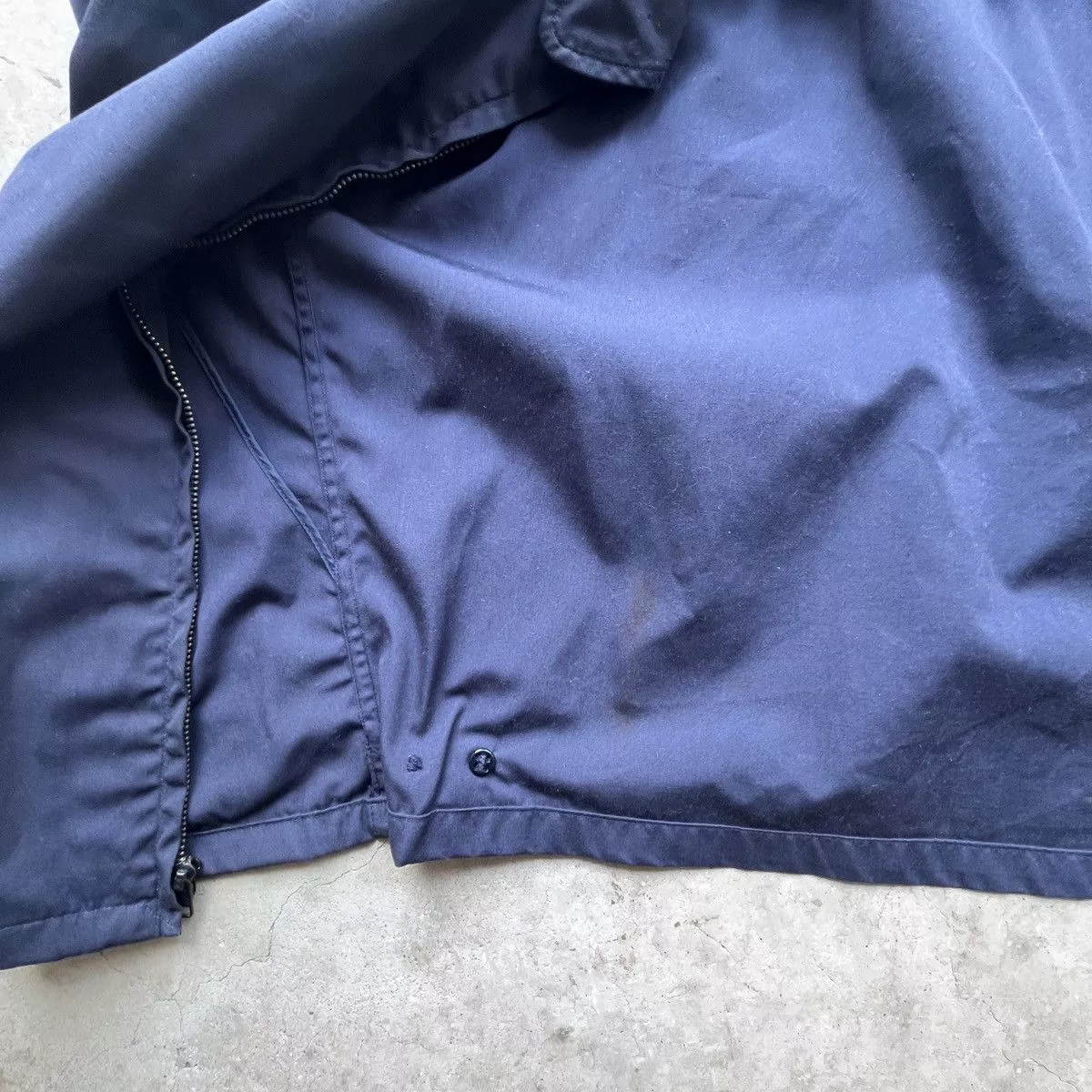 Vintage Light Jackets Vintage USAF Military Fighter Jacket Blue