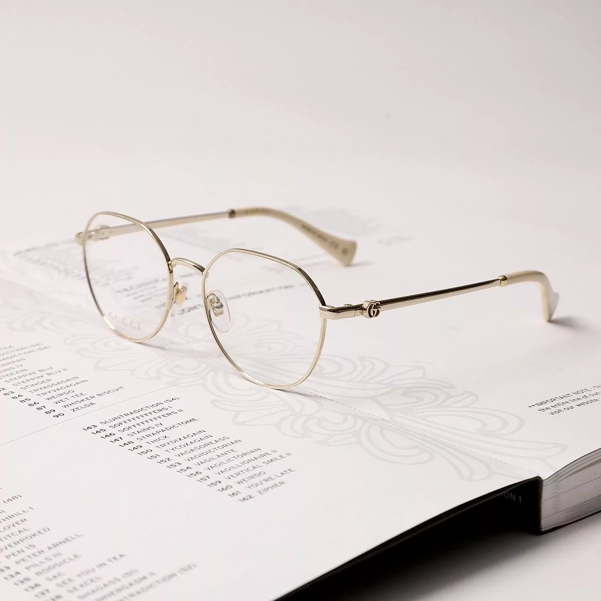 Gucci Glasses GUCCI GG1145O GLASSES Gold