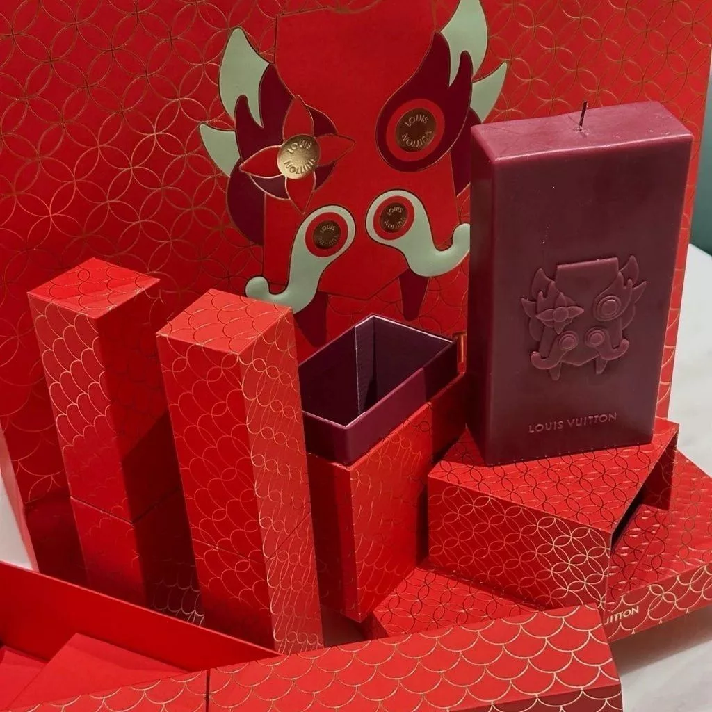 Louis Vuitton Miscellaneous Louis Vuitton 2024 Lunar Chinese new year of dragon gift box Red