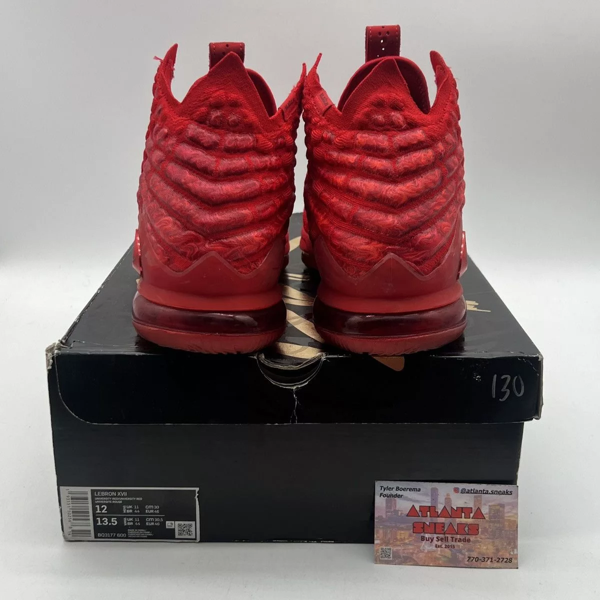 Nike Hi Top Sneakers Nike Lebron 17 red carpet