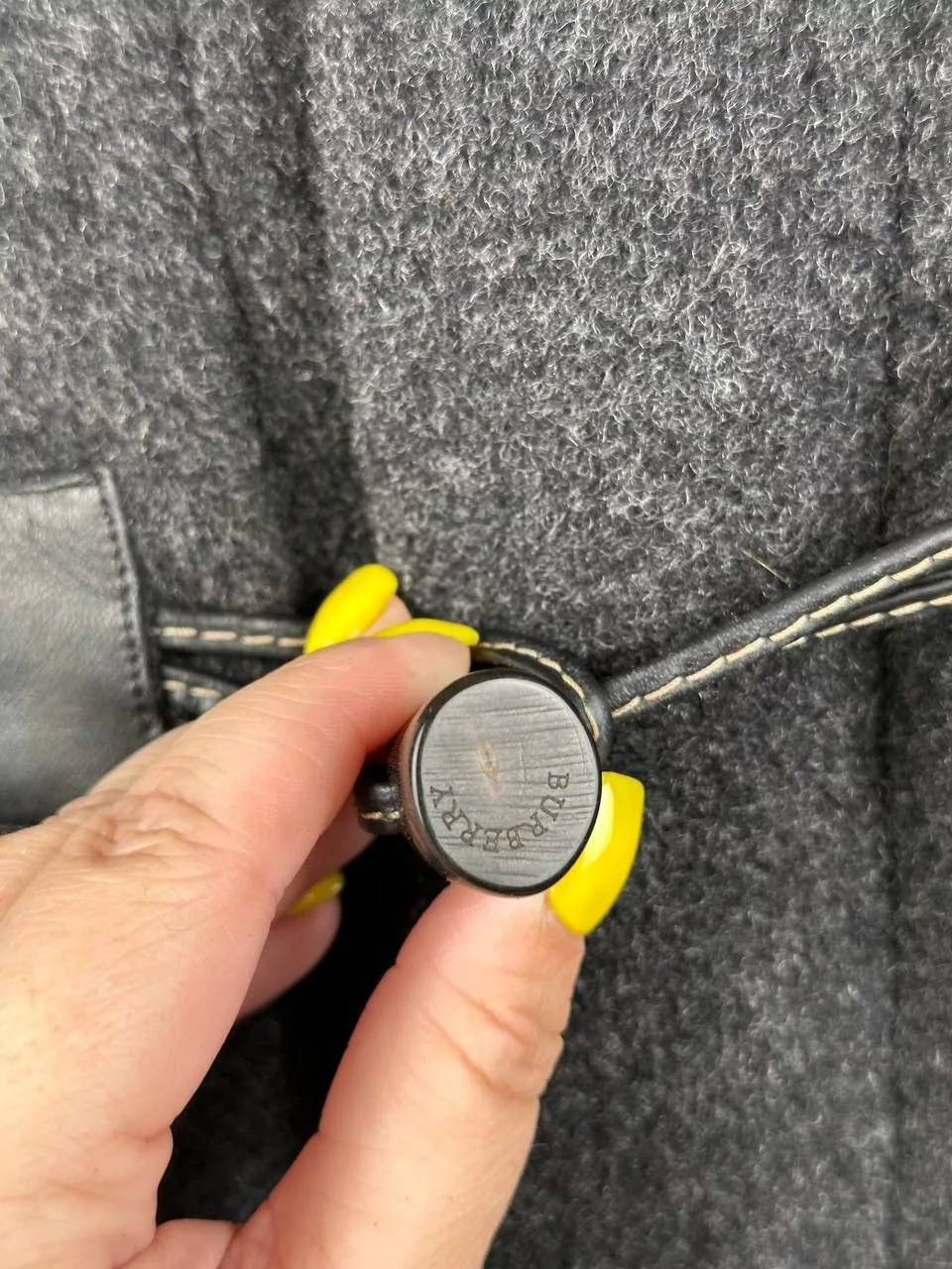 Burberry Coats Coat Burberry Gray