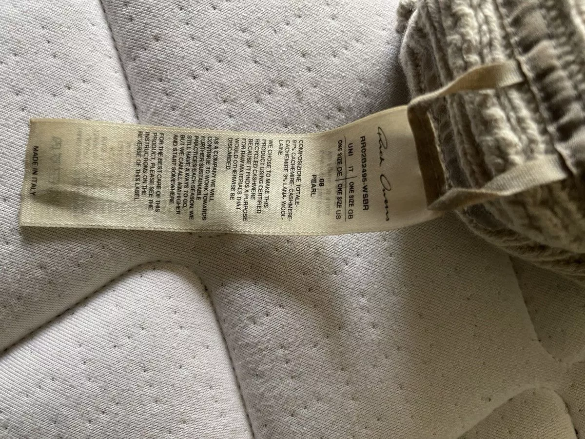 Rick Owens Hats Rick Owens Hat Beige