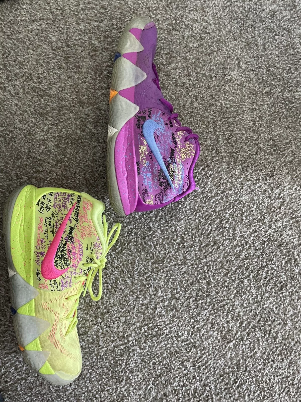 Nike Hi Top Sneakers Nike Kyrie 4 Confetti Multi