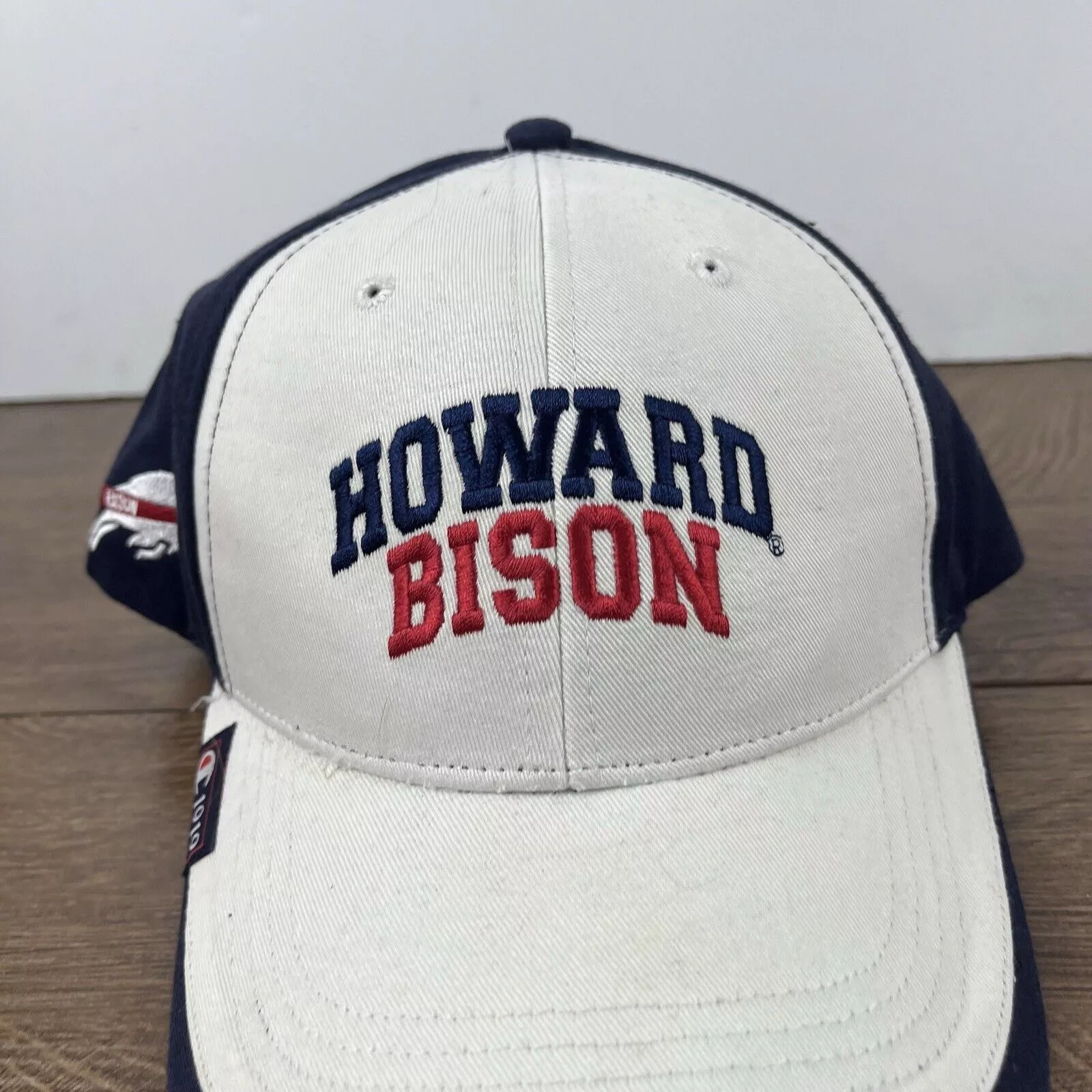 Champion Hats Champion Howard Bison Hat Bison Howard Hat White Adjustable Hat White