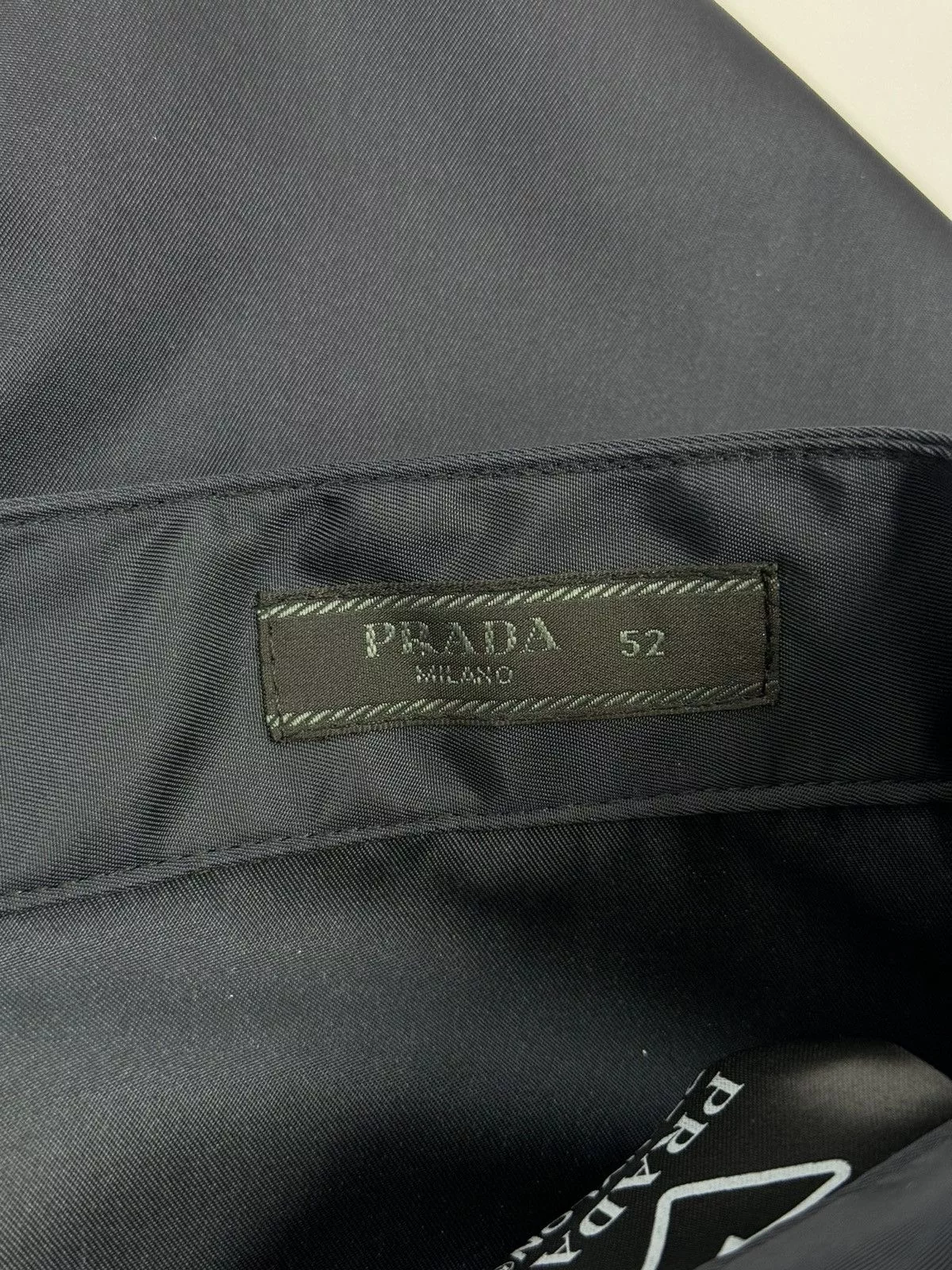 Prada Casual Pants PRADA NYLON TROUSERS Blue