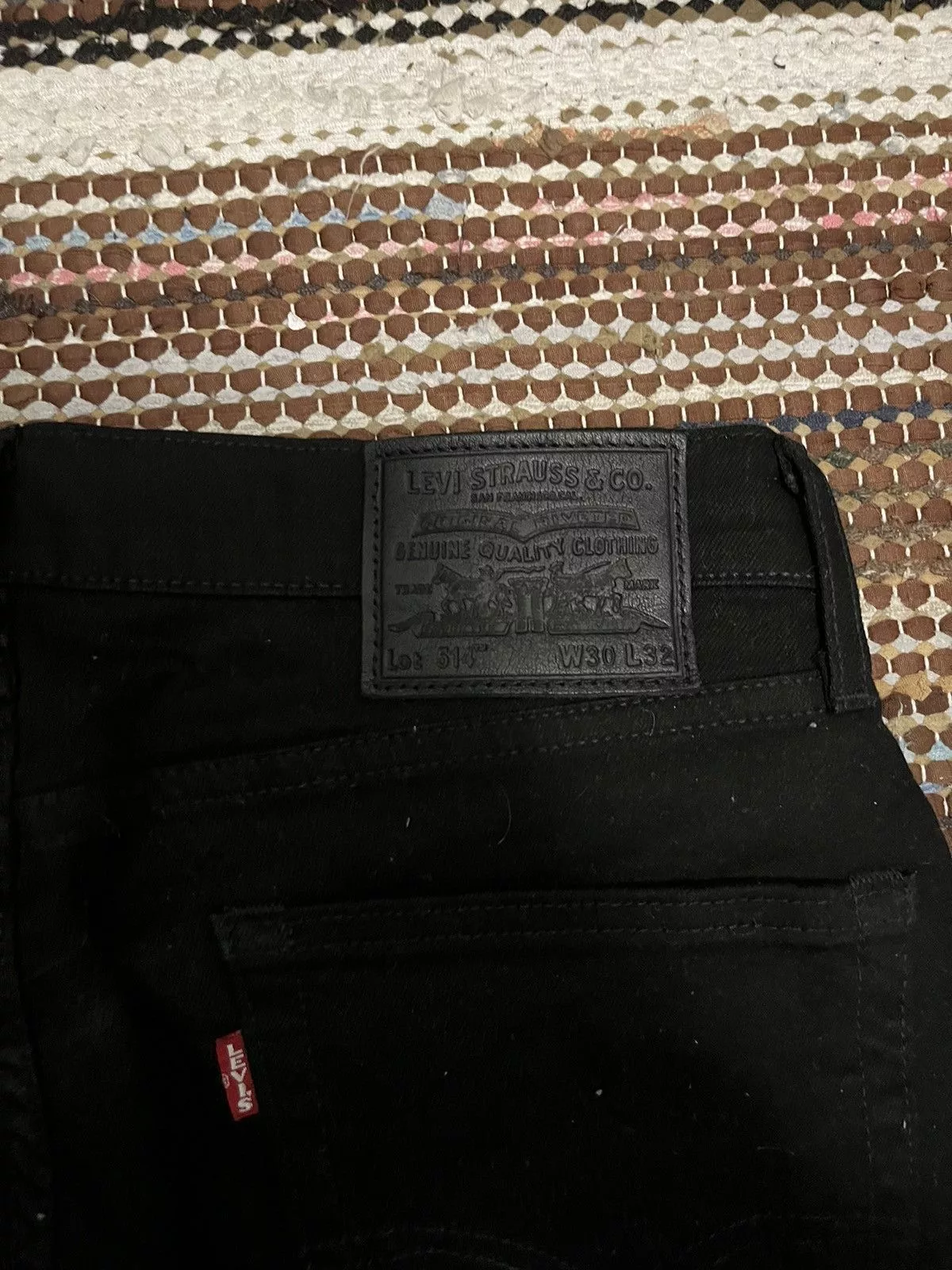 Levi's Denim Levi's Levi’s 514 black size 30