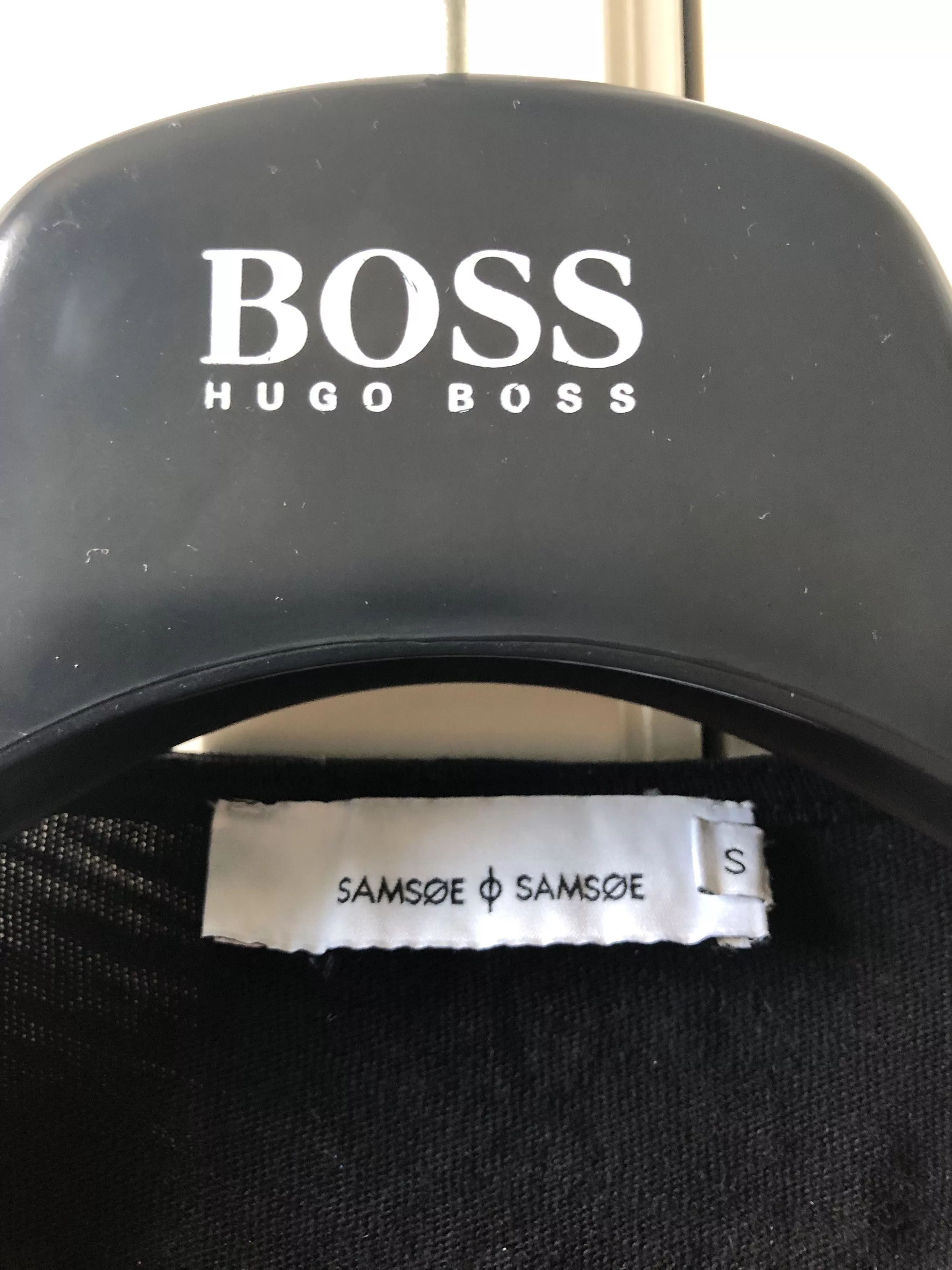 Samsoe Samsoe Short Sleeve T Shirts Samsoe Samsoe Black Samsøe Samsøe T-Shirt - S