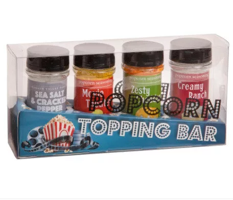 Classic Popcorn Topping Bar