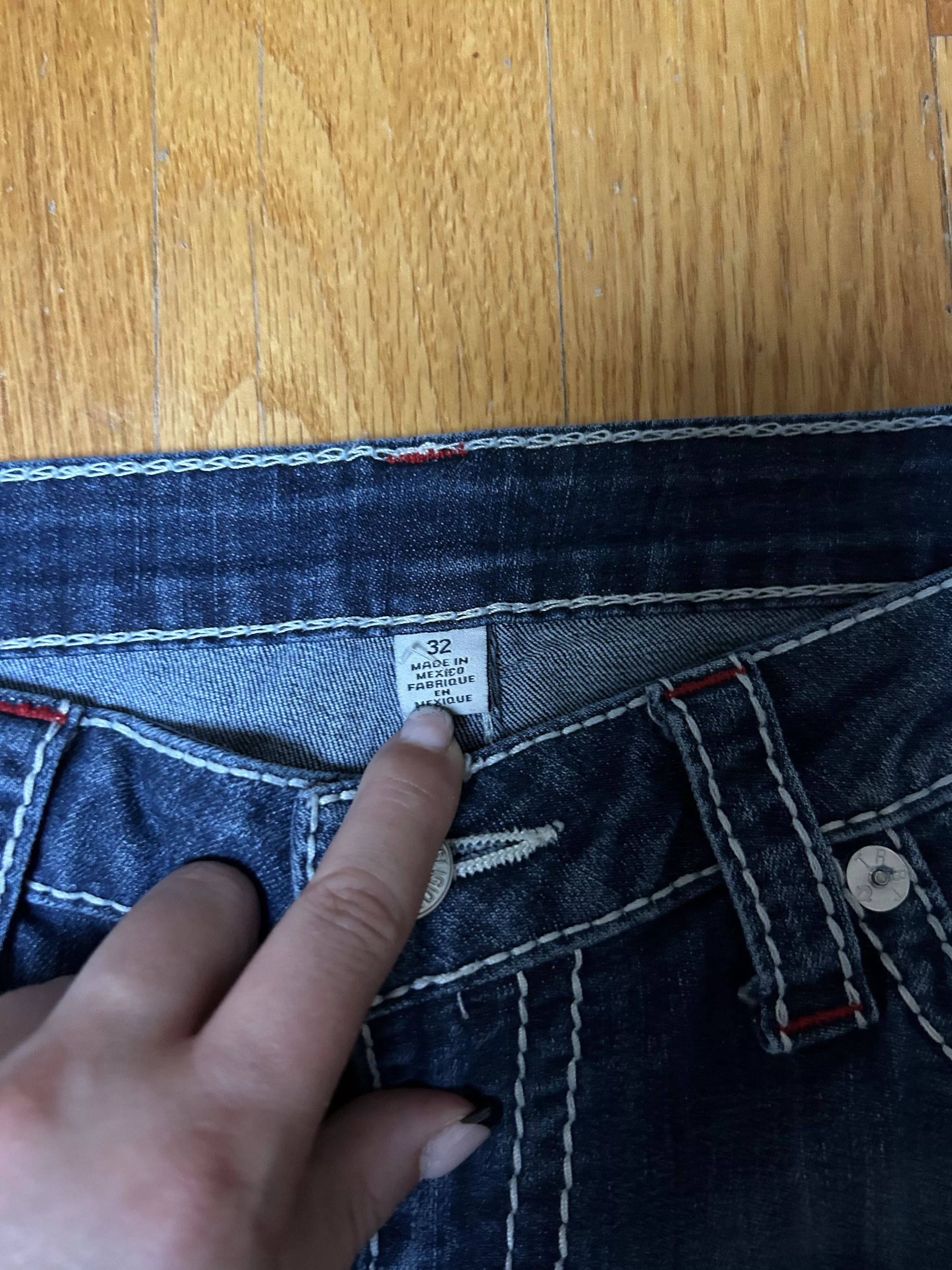 True Religion Jeans True Religion Low-Rise Flare Jean Blue