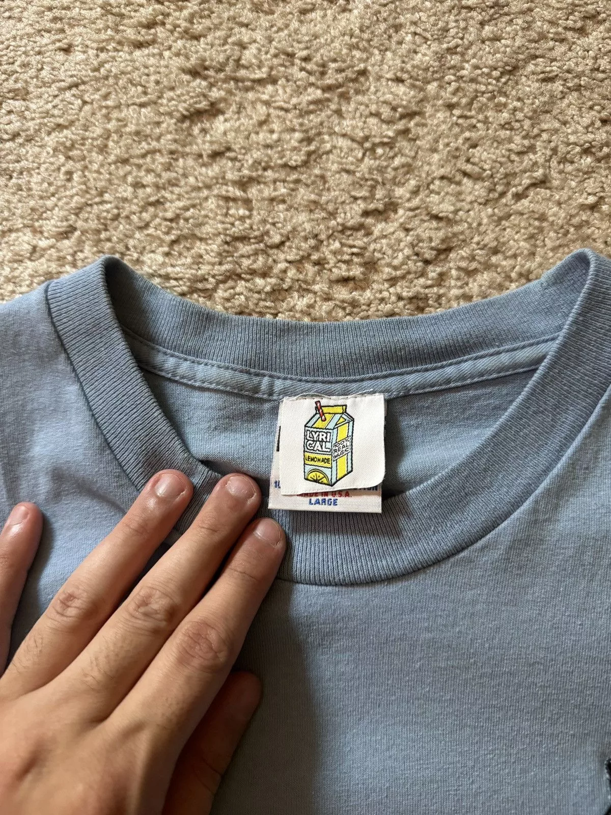 Lyrical Lemonade Short Sleeve T Shirts Lyrical Lemonade Tee Blue
