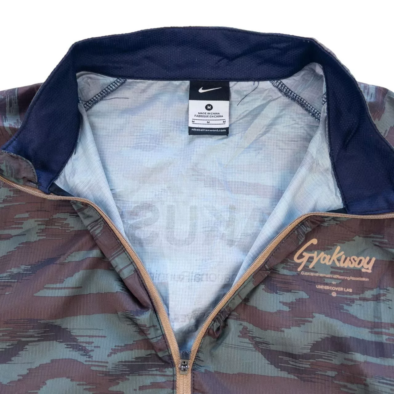 Nike Light Jackets Nike × Undercover Vintage Nike Gyakusou Undercover Jacket Size S Multi