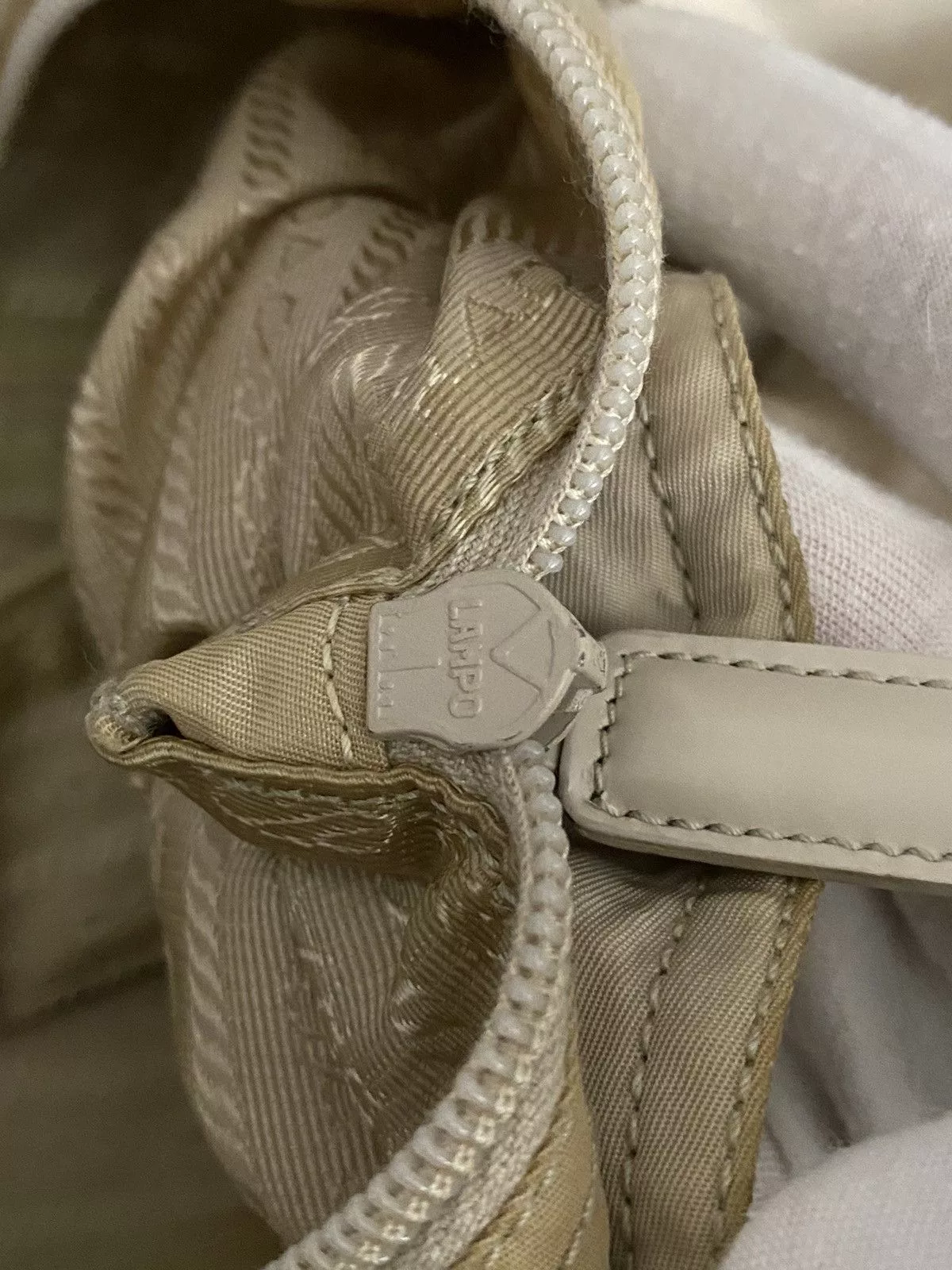 Prada Tote Bags Prada Tessuto Nylon Tote Bag White