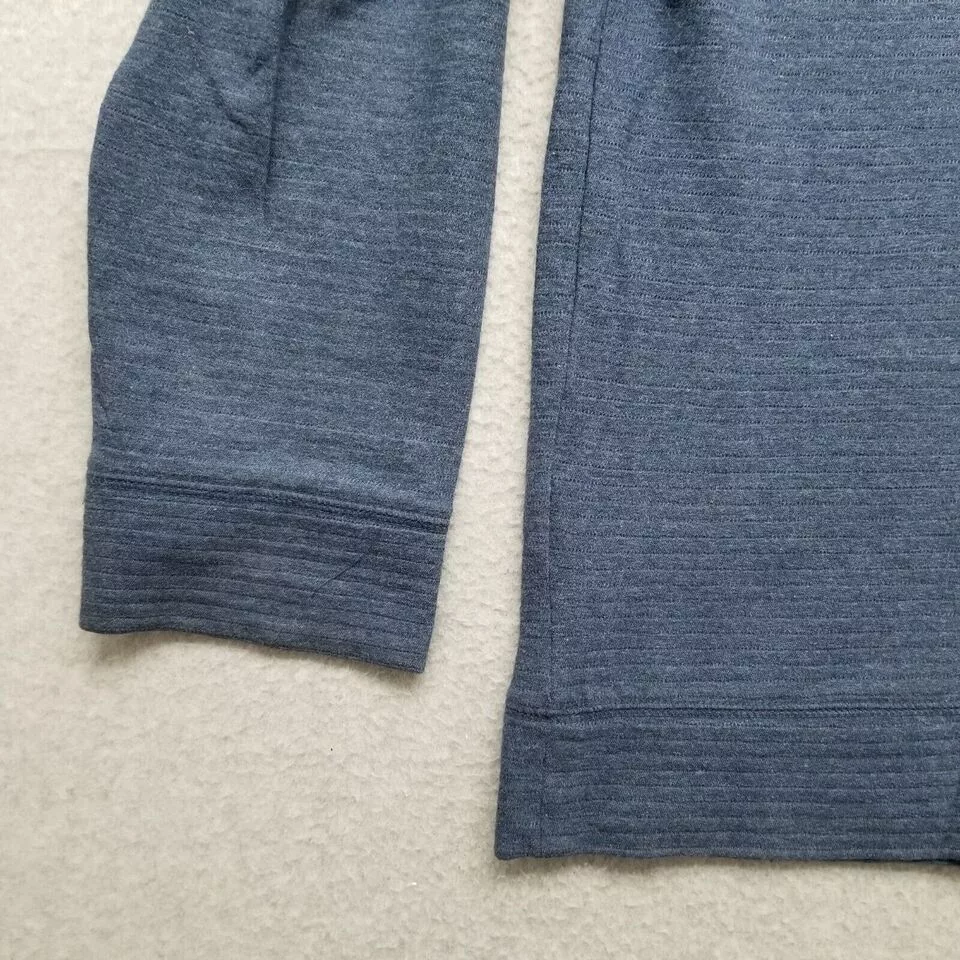 Calvin Klein Sweaters Knitwear Calvin Klein Sweater Men Large Pullover Mock Neck Zip Casual Blue