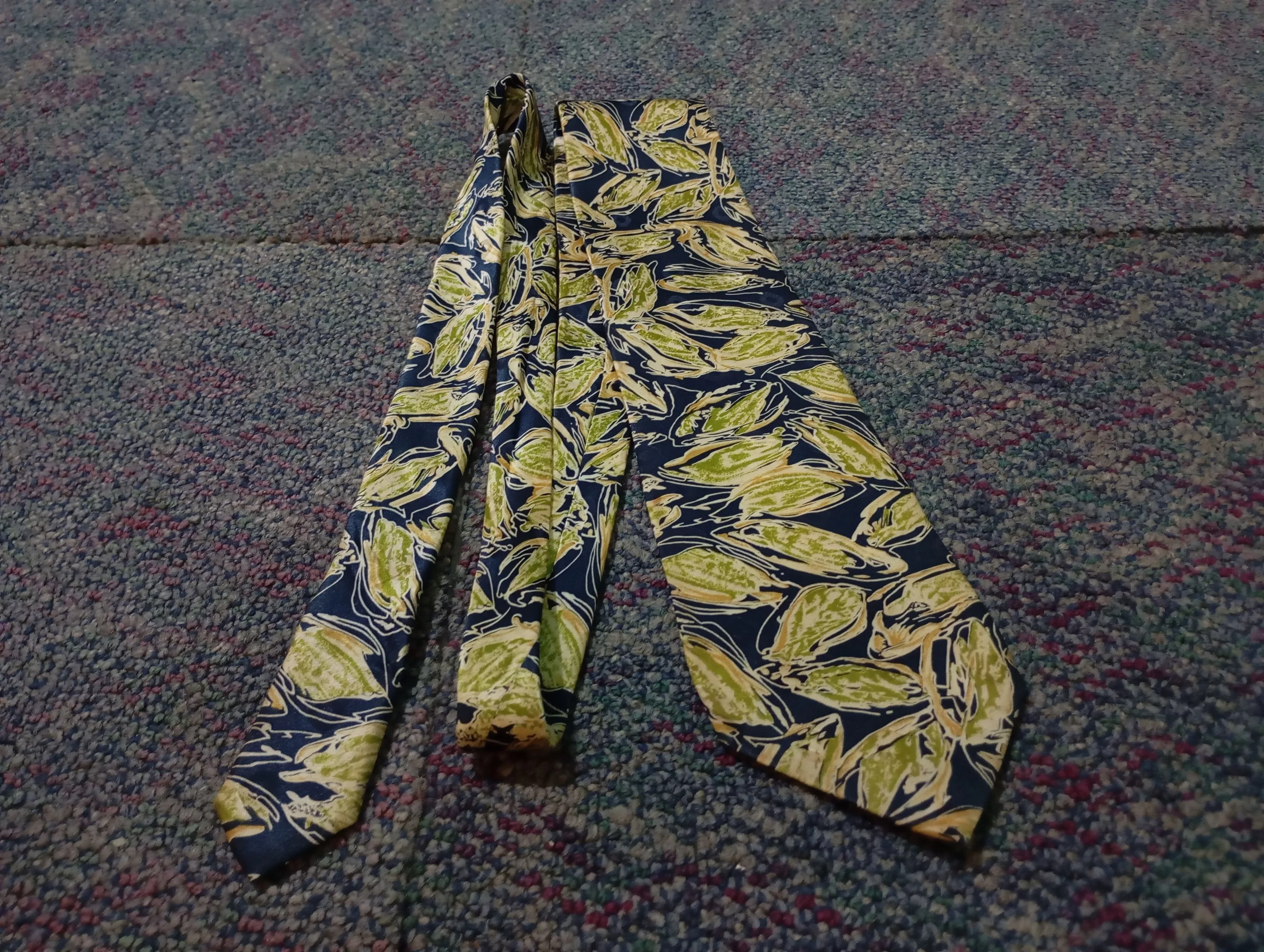 Balenciaga Ties Pocketsquares Balenciaga Tie Balenciaga Silk Necktie Multi