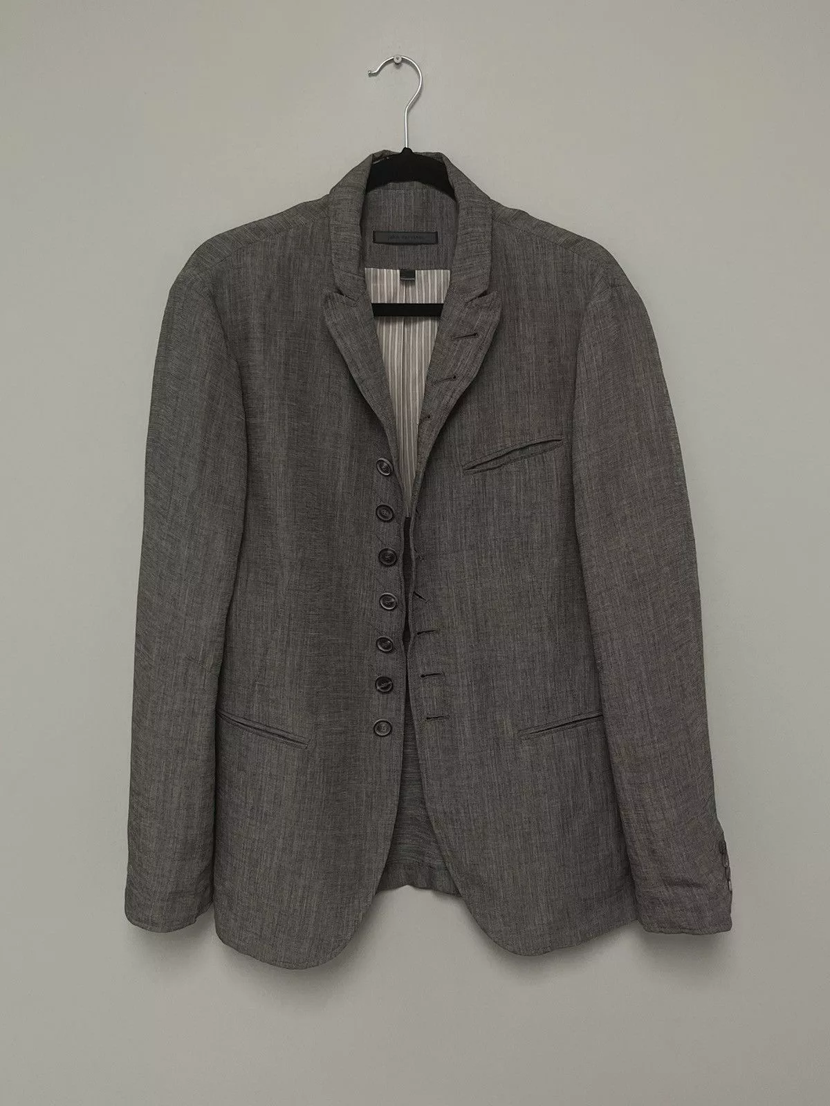 John Varvatos Light Jackets John Varvatos Multibutton jacket 50 Gray