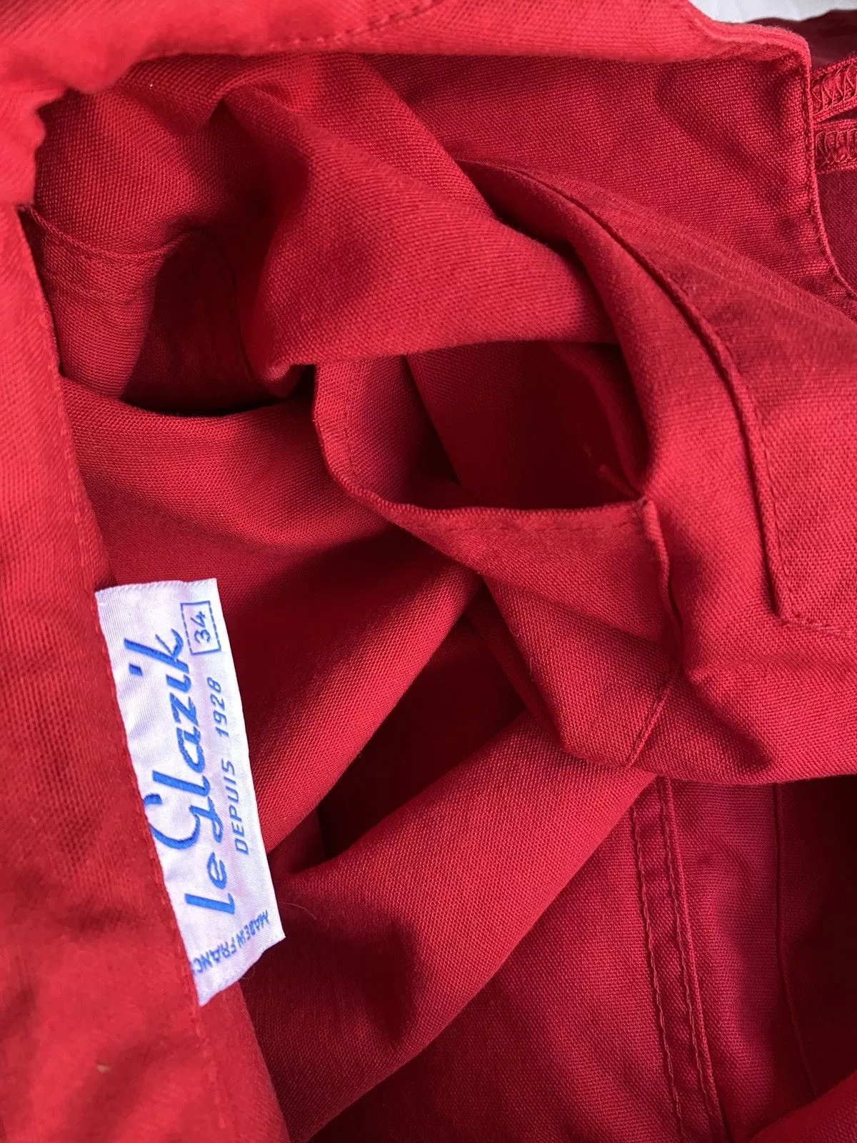 Vintage Shirts Button Ups Le qlazil vintage red blouse