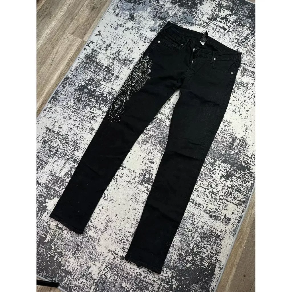 True Religion Jeans Black Size 30