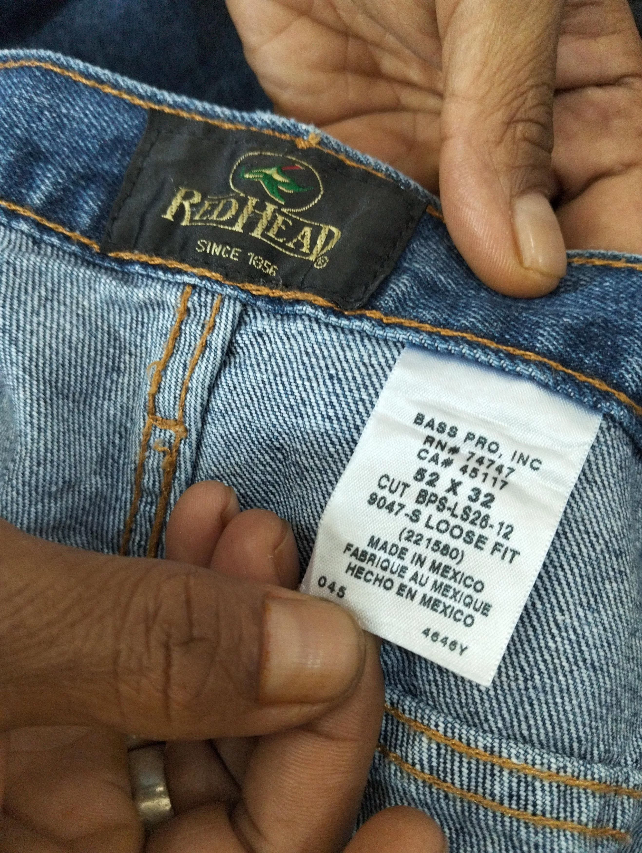 Redhead Denim Redhead Jeans oversize Blue
