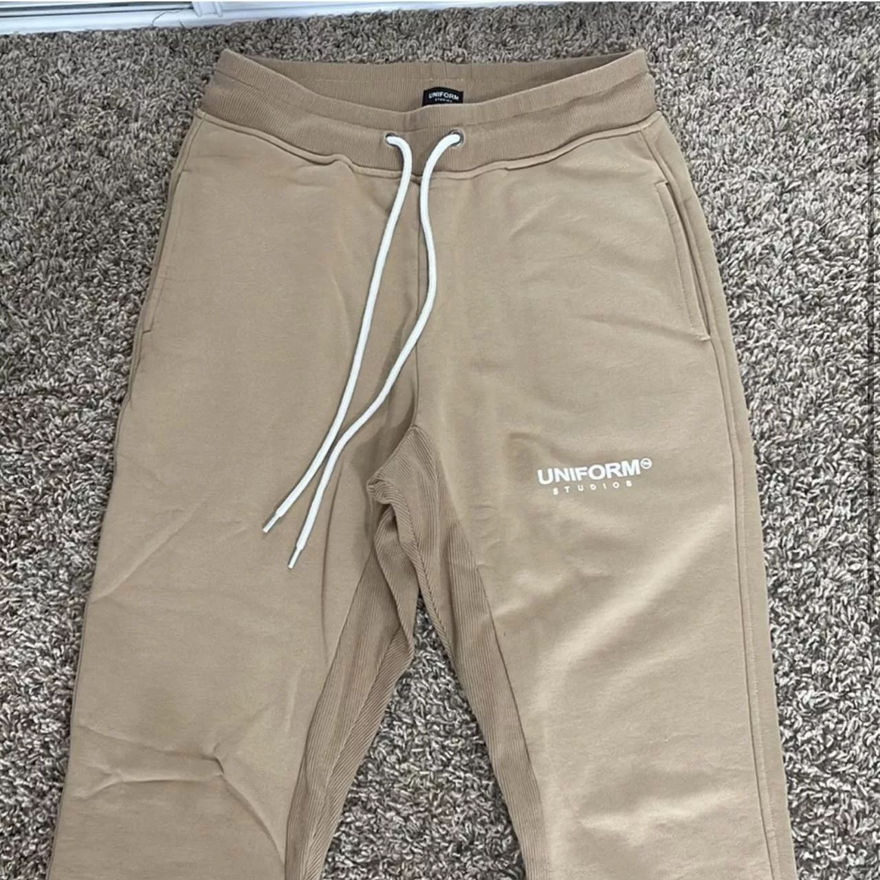 Uniform Studios Sweatpants Joggers NWOT Uniform Studios Sweatpants Beige