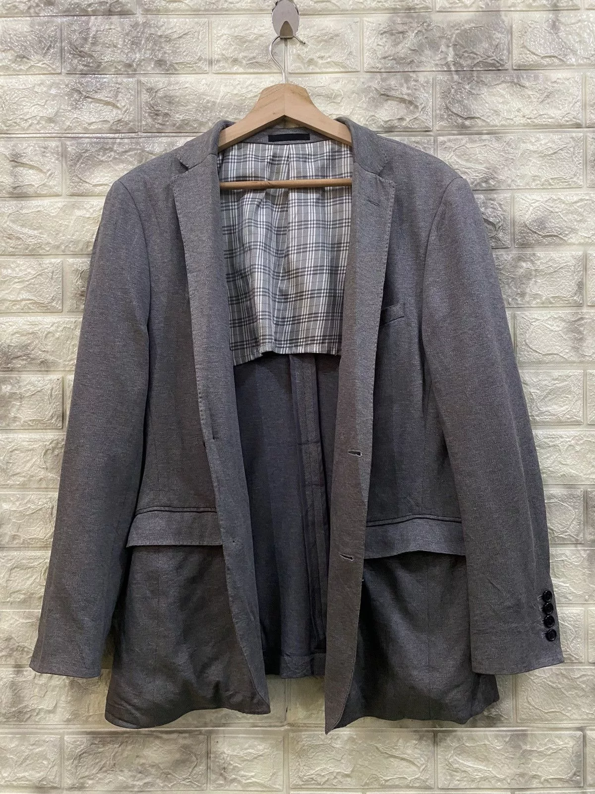 Burberry Jackets Burberry Black Label Cotton Jacket Gray