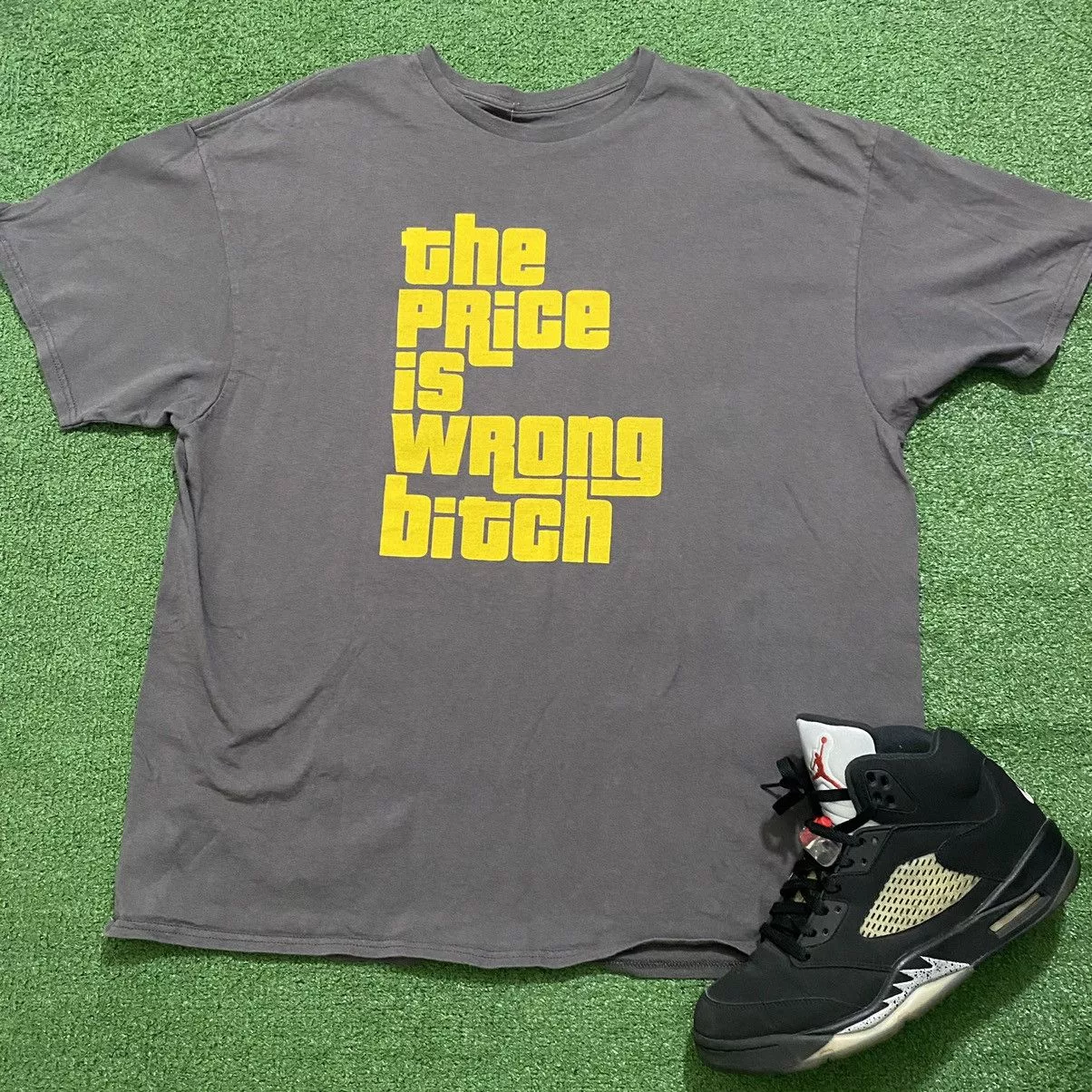 Other Short Sleeve T Shirts Other The Price is Right Tee Gray Streetwear