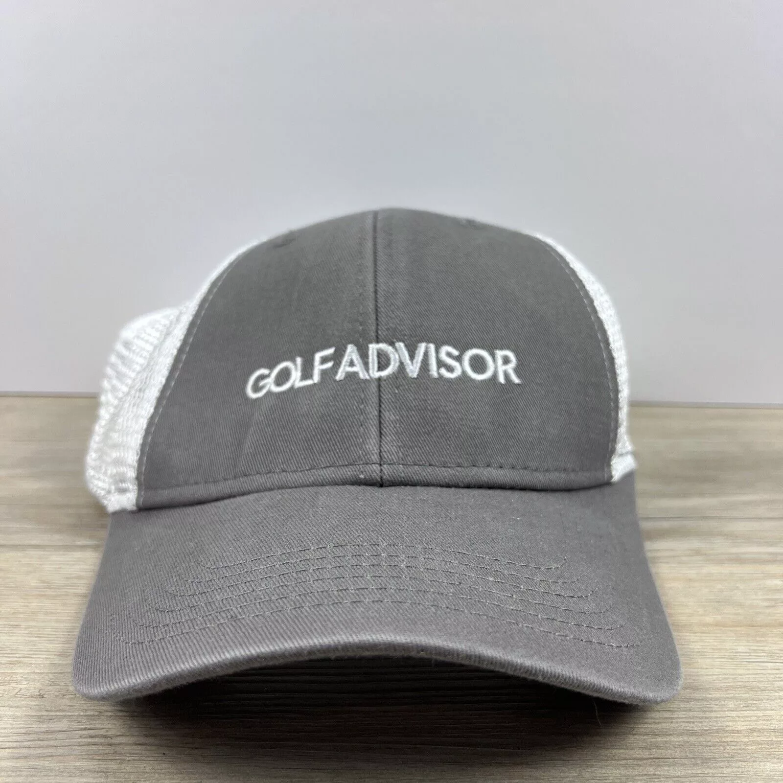 Other Hats Other Golf Advisor Hat Adjustable Hat Gray Adjustable Hat Adult Fi