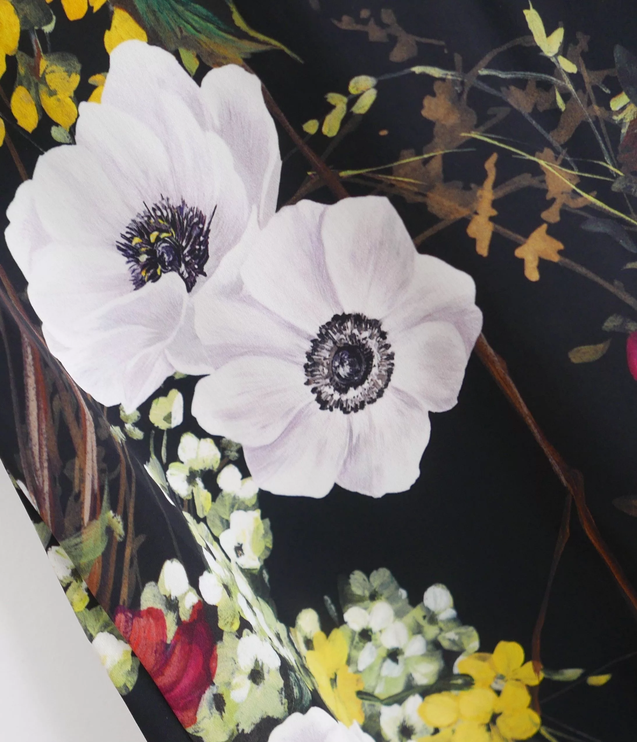 Dolce & Gabbana Blouses Dolce & Gabbana black floral print top