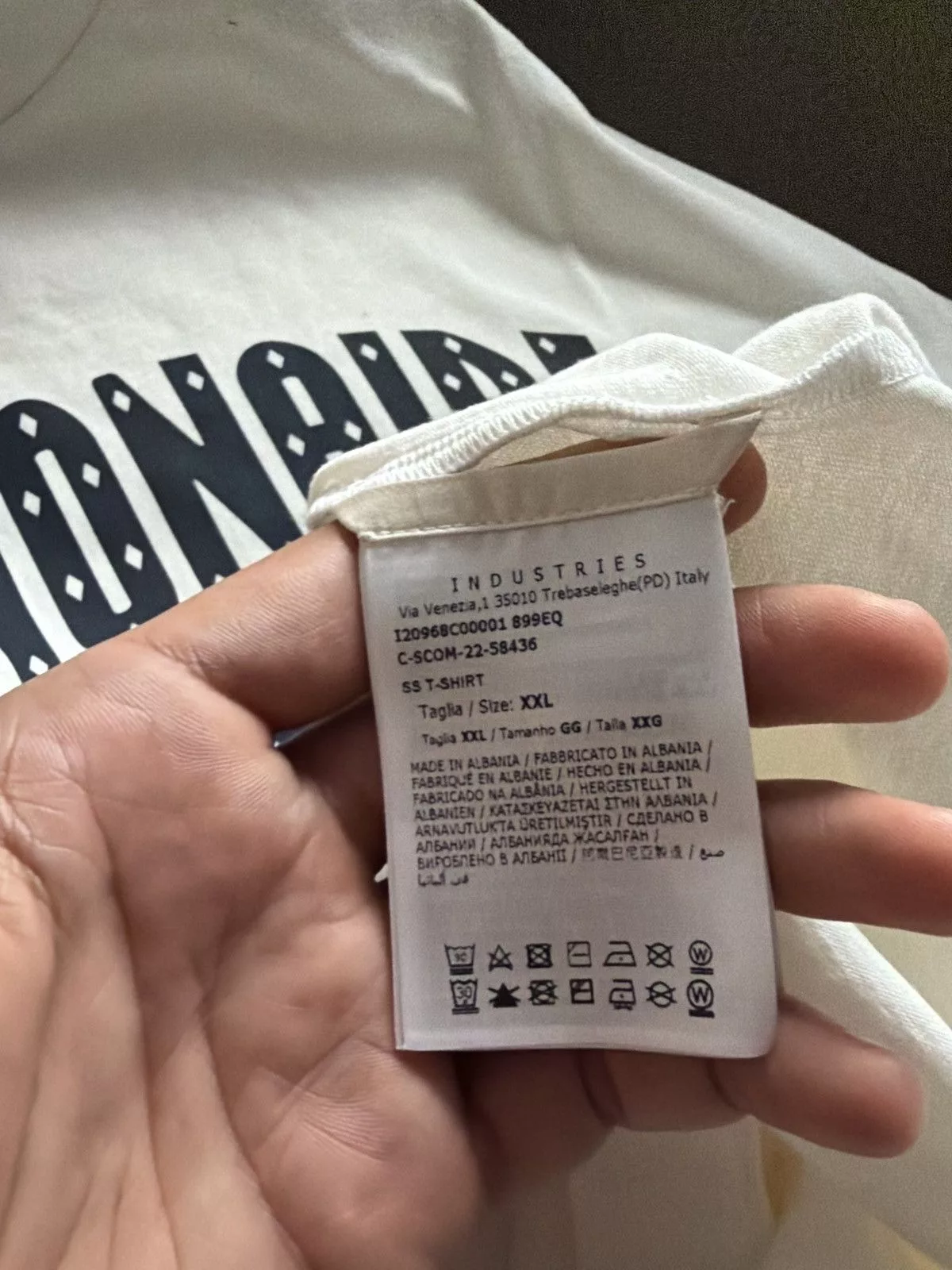 Moncler Short Sleeve T Shirts Moncler x BBC t shirt White