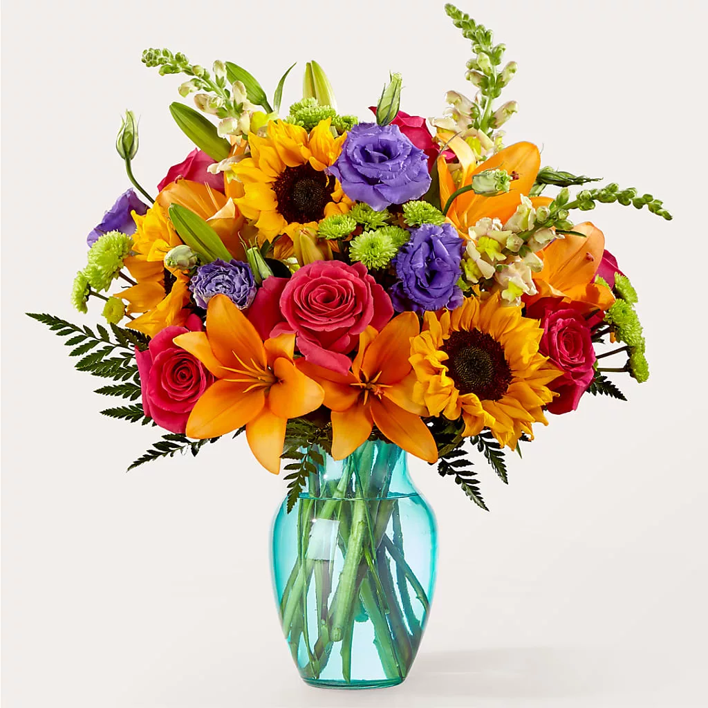 Double Rainbow Bouquet