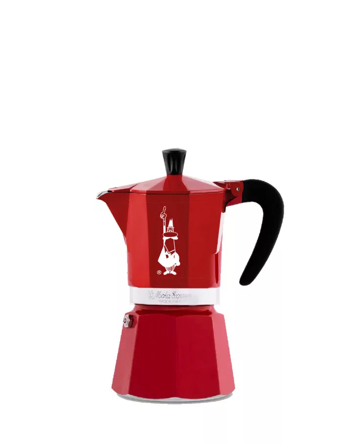 Red 6 Cup  Moka and 2 Mug Set